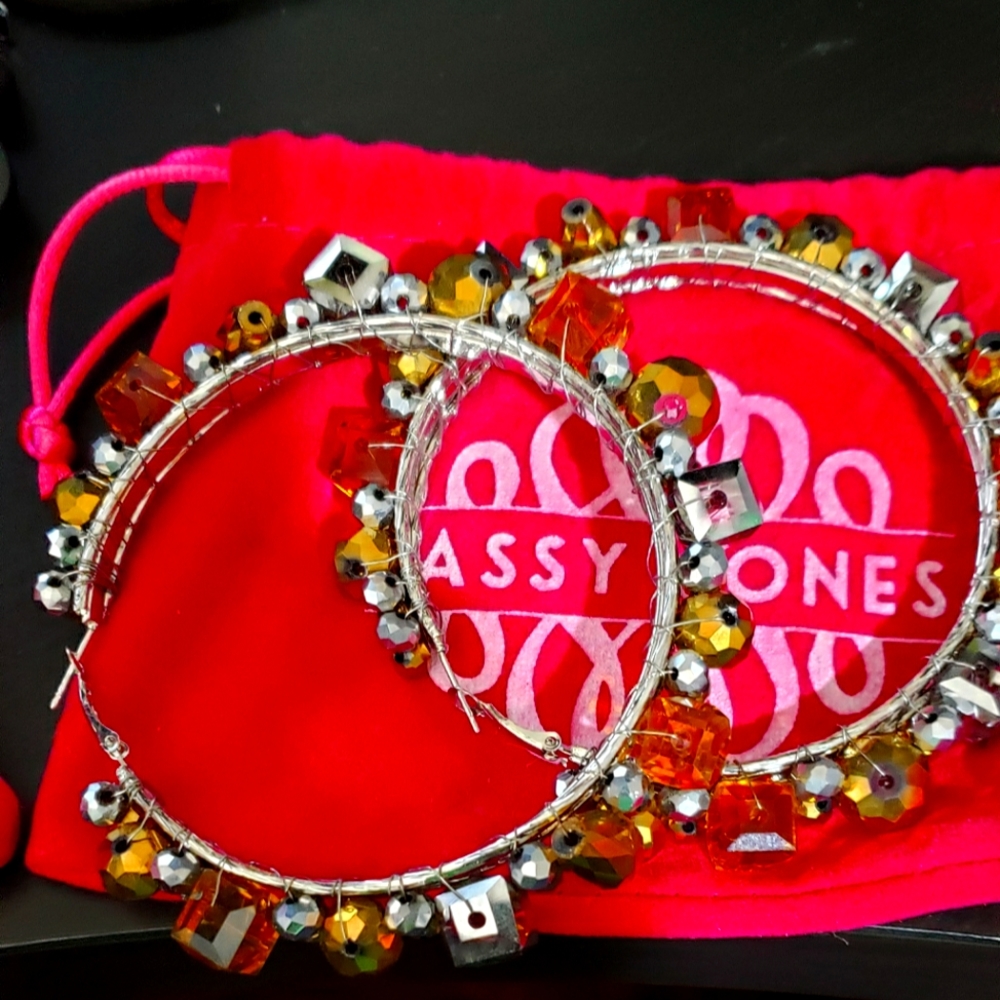 Large Sassy Jones Rochinda Hoops